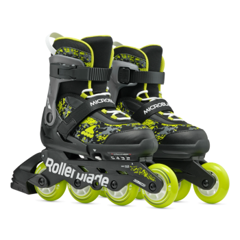 ROLLERBLADE MICROBLADE Schwarz/Lime
